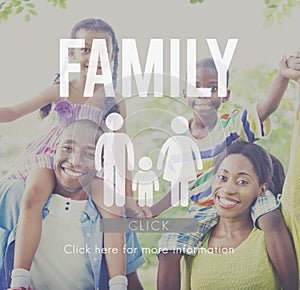 Family Care Genealogy Love Related Home Concept photo