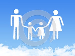 Family cloud shape