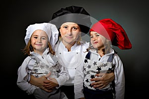 Family cook chef dinasty restaurant