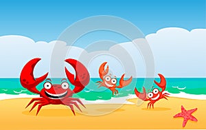 Family of crabs