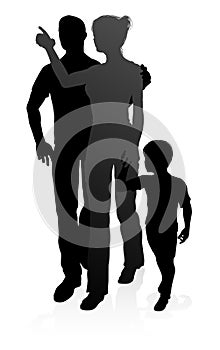 Family Detailed Silhouette