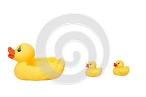 Family duck toy