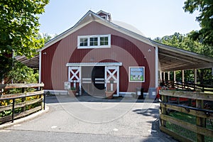 Family farm at Smithsonian National Zoological Park.