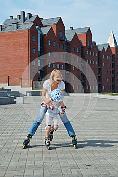 Family fun rollerblades