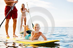 Family Fun, Stand Up Paddling photo