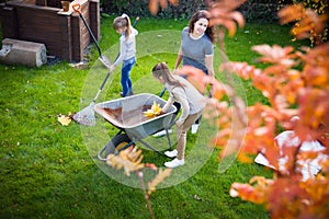 Family gardening