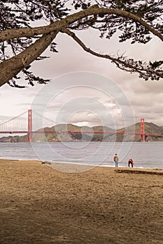 Family on the Golden Gate