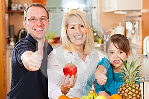 Family and healthy nutrition