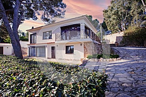 Family home on its own land