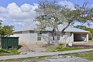 Family home under construction