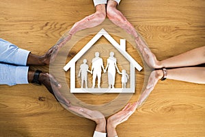 Family Insurance Protection And Roof photo