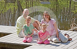 Family at the Lake