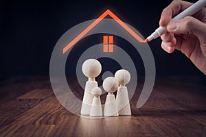 Family life and property insurance