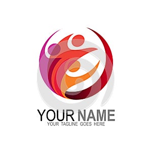 Family logo + human association logo