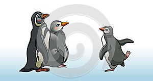 Family of magelanic penguins