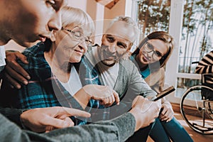 Family. Meeting. Together. Nursing. Older People.