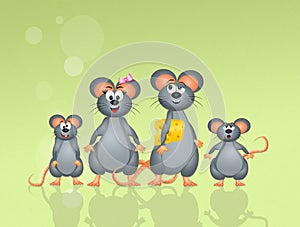 Family of mice