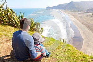 Family in new zealand photo