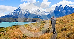 Family in patagonia