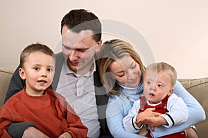 Familia retrato 