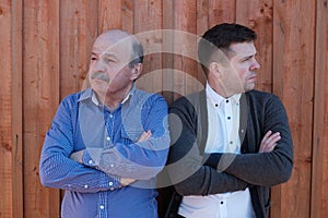 Family problems between son and father