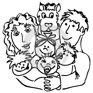 Family with quadruplets