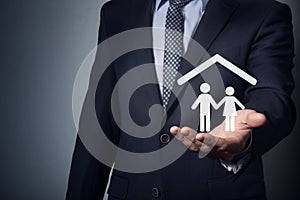 Family and real estate insurance.