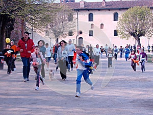 Family Run in Vigevano