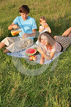 Family`s picnic