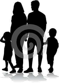 Family Silhouettes