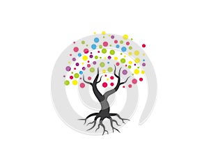 family tree logo template