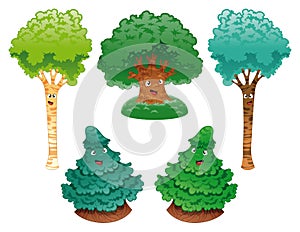 Family of trees