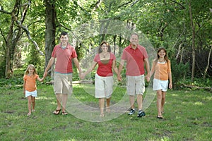 Family walk