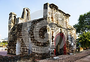A Famosa fort in Malacca