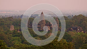 The famous Angkor Wat ruins in Cambodia