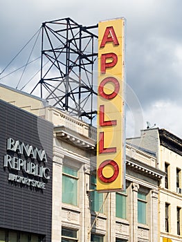 The famous Apollo Theater in Harlem, New York City