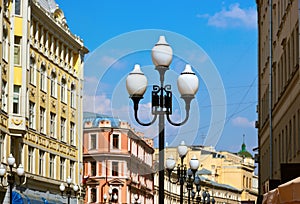 Famous Arbat street - Moscow Russia