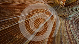 Arizona Wave - Famous Geology rock formation in Pariah Canyon, USA photo