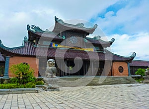 Famous Bai Dinh temple