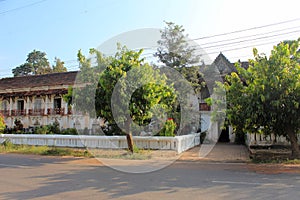 Famous Barangaza family House in Chandor Goa India