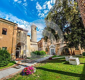 Famous Basilica di San Vitale in Ravenna, Italy photo
