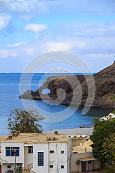 The famous beach Elephant in Aden, Yemen