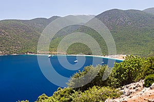 Famoso Spiaggia sul isola grecia 