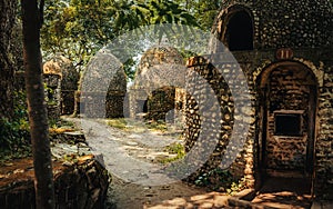 famous beatles ashram in india.