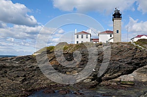 Famous Beavertail Lighthouse is Popular Attraction