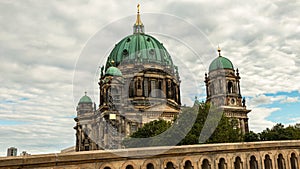 The famous Berliner Dom Berlin Cathedral in Berlin