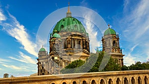 The famous Berliner Dom Berlin Cathedral in Berlin