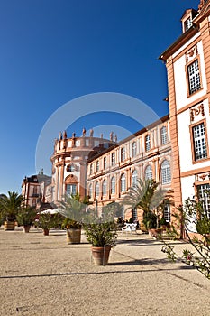 Famous Biebrich Palace, Schloss Biebrich, in Wiesbaden