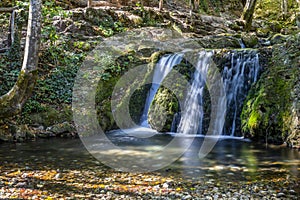 Famous Bigar Waterfall, Caras-Severin County, Romania