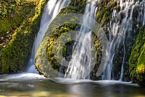 Famous Bigar Waterfall, Caras-Severin County, Romania